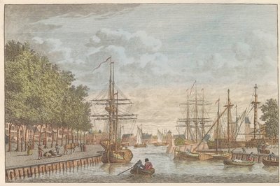 Porto de Middelburg, ca. 1790
De Haven van Middelburg / Le port de Middelburg (título sobre o objecto) de Carel Frederik Bendorp (I)