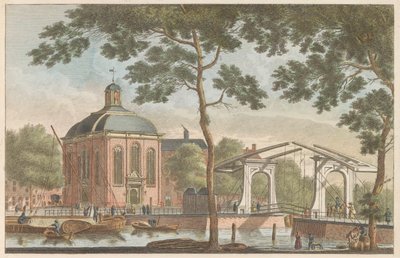 Igreja Luterana em Roterdão, ca. 1790
De Luthersche kerk te Rotterdam / L