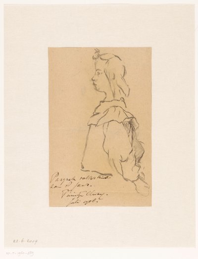 Criança parisiense de oito anos de Carel Nicolaas Storm van 