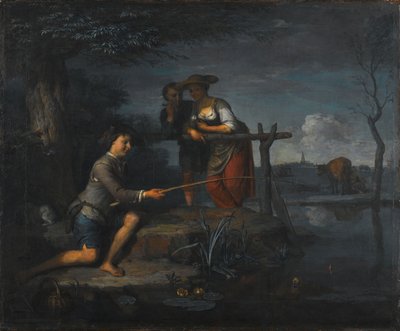 O pescador de Carel de Moor