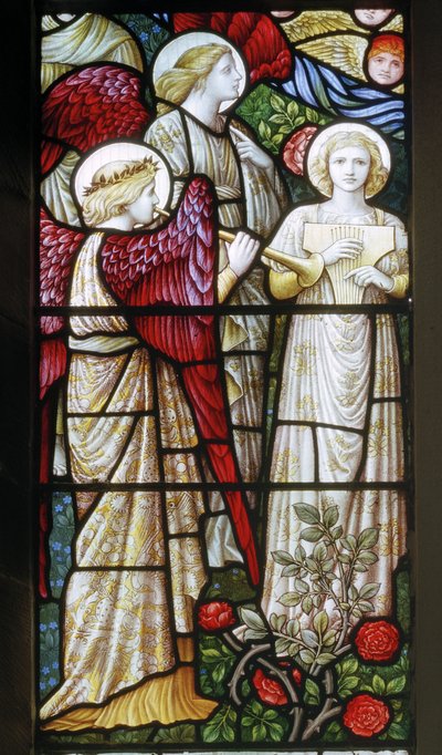 Llantysilio, St Tysilio, Shrigley & Caça (1873-1982), Carl Almquist, Músicos Anjos, 1890 de Carl Almquist