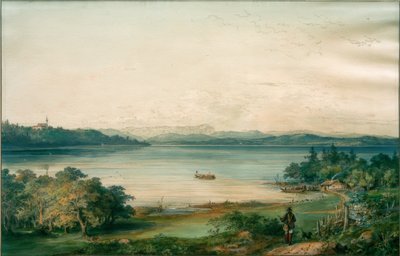 paisagem de Carl August Lebschee