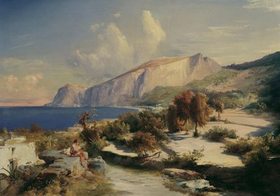 Tarde em Capri de Carl Blechen