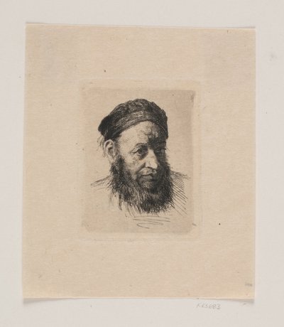 Cabeça de um velho marinheiro de Carl Bloch