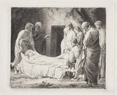 O sepultamento de Cristo de Carl Bloch