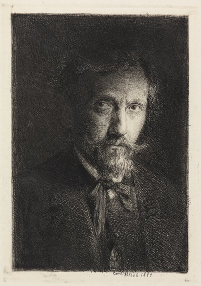 Auto-retrato de Carl Bloch