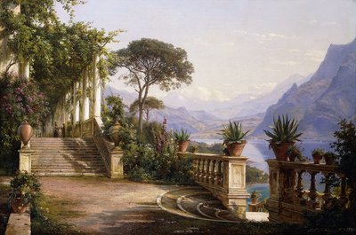 Loggia de Como, 1880 de Carl Frederick Aagaard