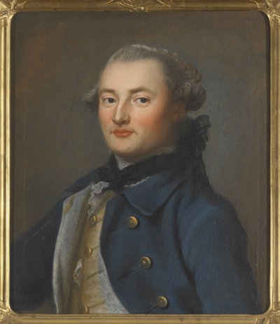 Conde Georg Magnus Sprengtporten, homme politique suedois, finlandais et russe - Retrato do Conde Georg Magnus Sprengtporten (1740-1819), de Brander, Carl Fredrich (1705-1779). Óleo sobre tela, Segunda Metade do Séc. XVIII. Dimensões: 60x50 cm. música naci de Carl Fredrich Brander