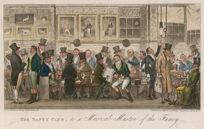 O Daffy Club ou um Musical Master of the Fancy de Carl Georg Adolph Hasenpflug