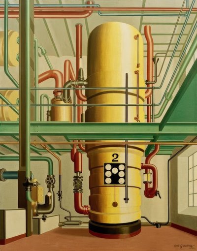 A chaleira amarela de Carl Grossberg