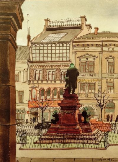 Hannover, monumento de Marschner de Carl Grossberg