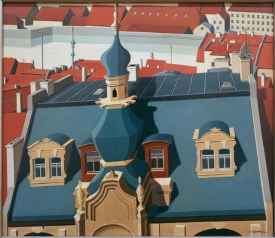 Würzburg, telhados de Carl Grossberg