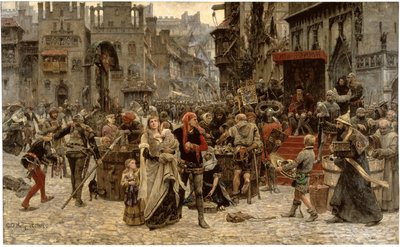 Sueco: Valdemar Atterdag pede o resgate de Visby em 1361
 Valdemar Atterdag pede o resgate de Visby, 1361 de Carl Gustaf Hellqvist