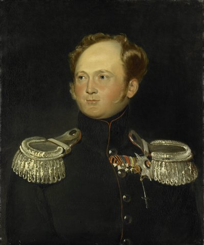 Retrato de Alexandre I, Imperador da Rússia de Carl Gustaf Hjalmar Mörner