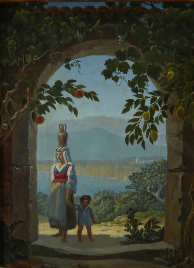 Memória de Sorrento de Carl Gustav Carus