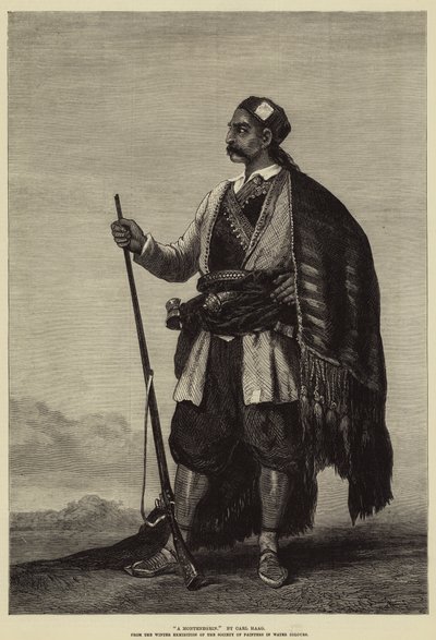 Um montenegrino de Carl Haag