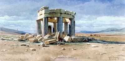 Uma Tumba Muçulmana perto de Baalbek de Carl Haag