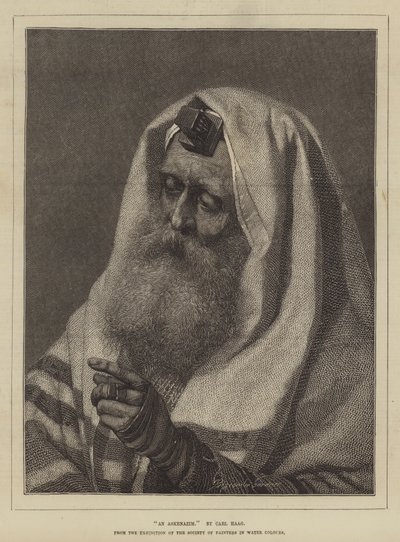 Um askenazim de Carl Haag