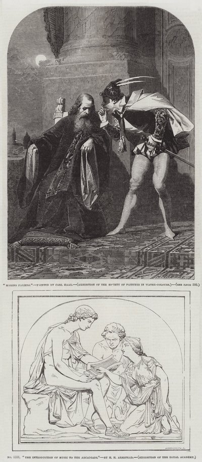 Exposição da Royal Academy de Carl Haag