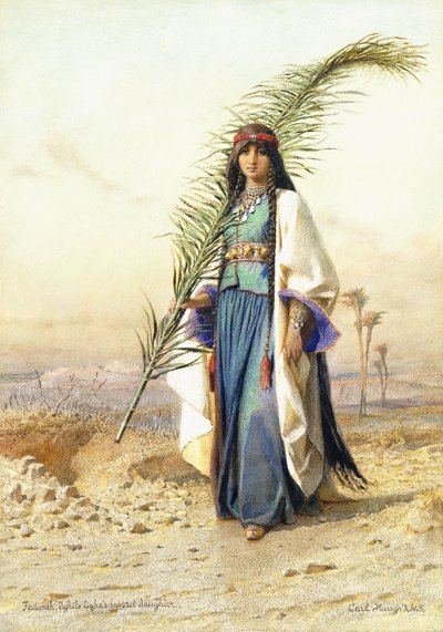 Fadimeh, a filha de Aghile Agha, de Carl Haag
