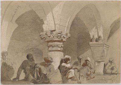 Fumadores de Cachimbo, Jerusalém de Carl Haag