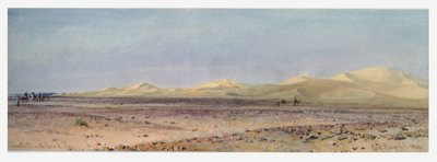 Colinas de areia na estrada para Suez, 1859 de Carl Haag