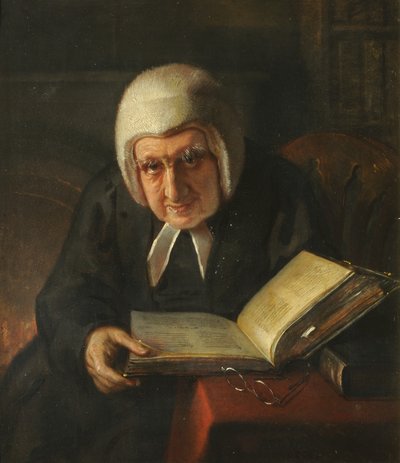 Martin Joseph Routh, Presidente do Magdalen College, 1850 de Carl Hartmann
