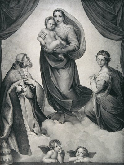 A Virgem Sistina de Carl Heindel