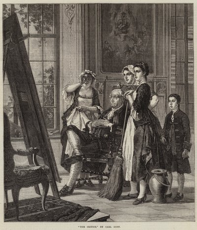 Os críticos de Carl Heinrich Hoff