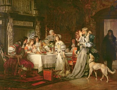 O retorno, 1870 de Carl Heinrich Hoff