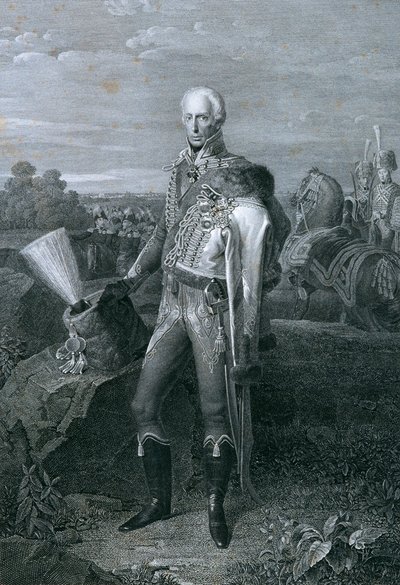 Imperador Franz I da Áustria de Carl Heinrich Rahl