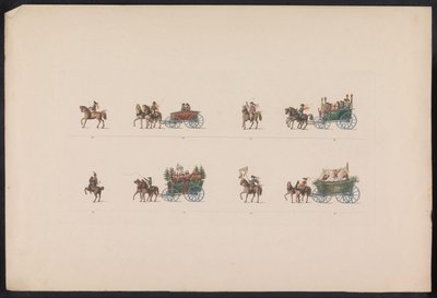 Optocht bij het huwelijk van Prinses Sophie, 1842 (plaat 3)
Lembranças de um casamento de camponeses da Turíngia, executado para celebrar a feliz entrada do Grão-Duque Hereditário Carl Alexander da Saxónia Weimar-eisenach com a Grã-Duquesa Sophi de Carl Hess
