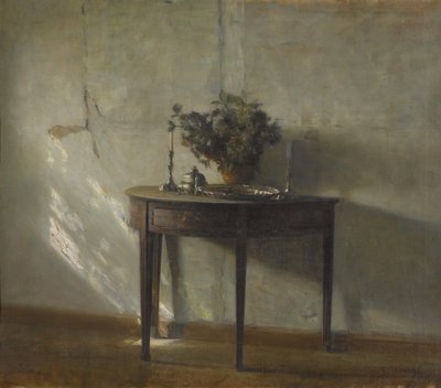 Um interior iluminado pelo sol de Carl Holsoe