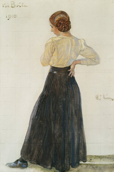 Britânico, 1910 de Carl Larsson