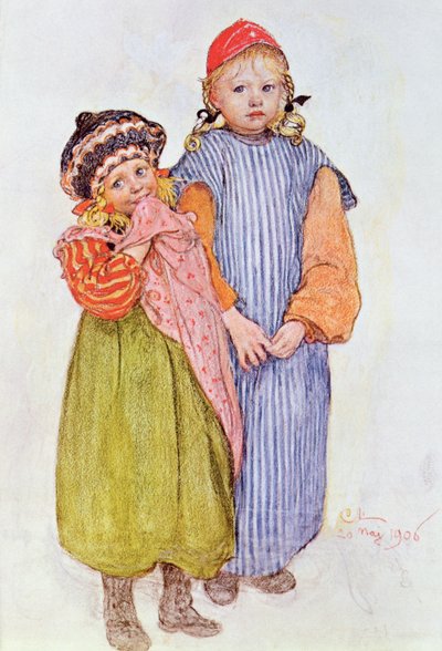 As crianças de Carpenter Hellberg de Carl Larsson