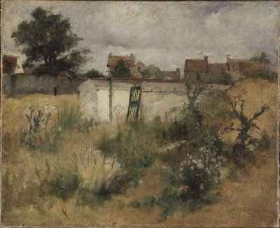 Estudo de paisagem de Barbizon de Carl Larsson