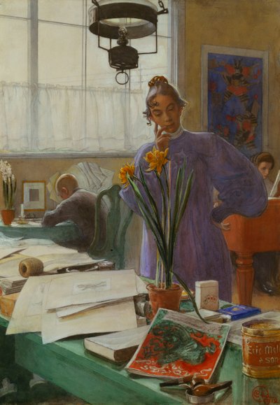 Minha esposa de Carl Larsson