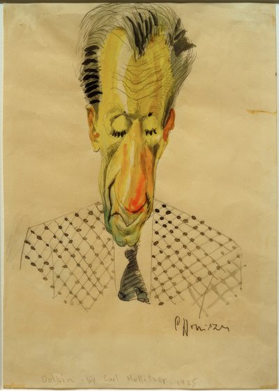 BFDolbin - Caricatura de C.-F. Hollitzer, 1925 de Carl Leopold Hollitzer
