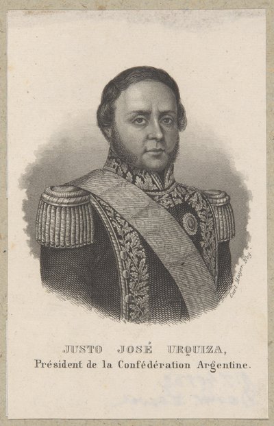 Justo José Urquiza, presidente da Argentina de Carl Mayer