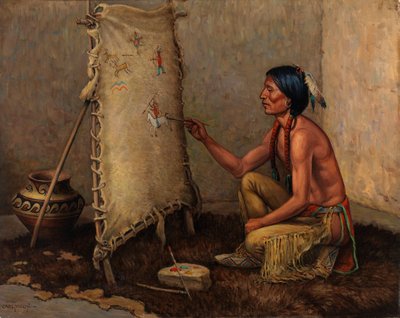 Artista indiano de Carl Moon