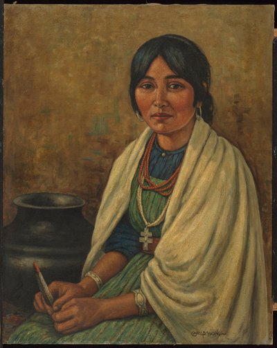 Mulher de Taos de Carl Moon