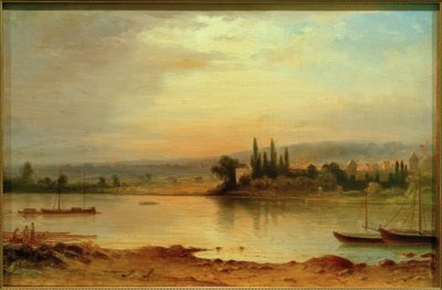 C.Morgenstern, vista de Oostende de Sachsenhausen de Carl Morgenstern