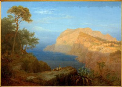 Capri ao nascer do sol de Carl Morgenstern