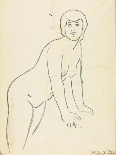 Nu feminino de Carl Newman