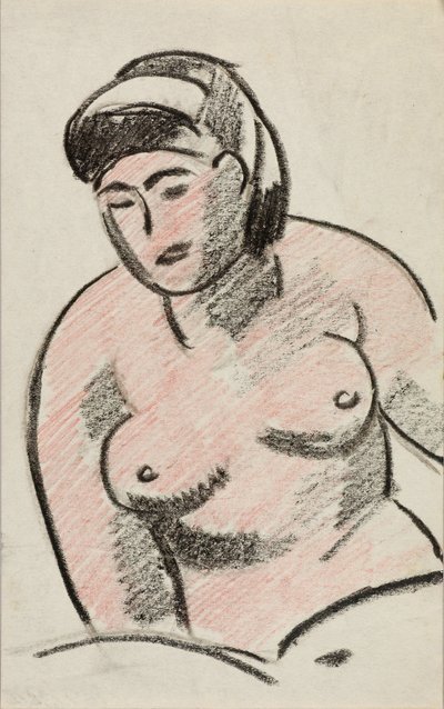 Torso nu feminino de Carl Newman
