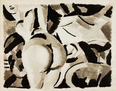 Mulher nua, vista traseira de Carl Newman