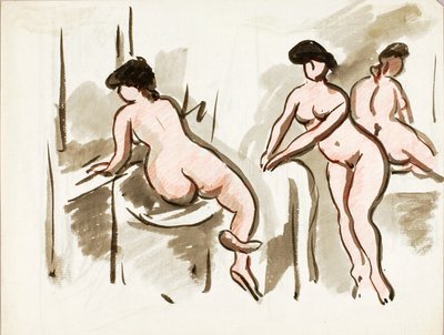 Três nus femininos de Carl Newman