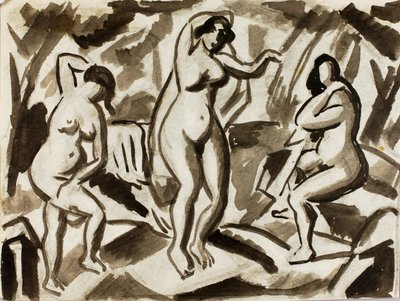 Três nus femininos de Carl Newman