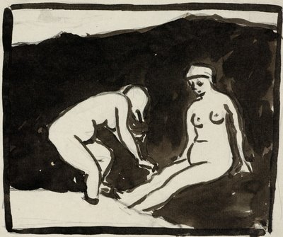 Dois nus femininos de Carl Newman