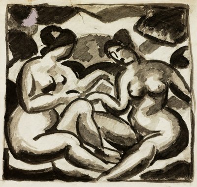 Dois nus femininos de Carl Newman